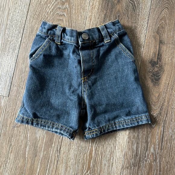 Kenneth Cole Reaction Toddler Boys Denim Shorts – 18 Months, EUC - Picture 1 of 3